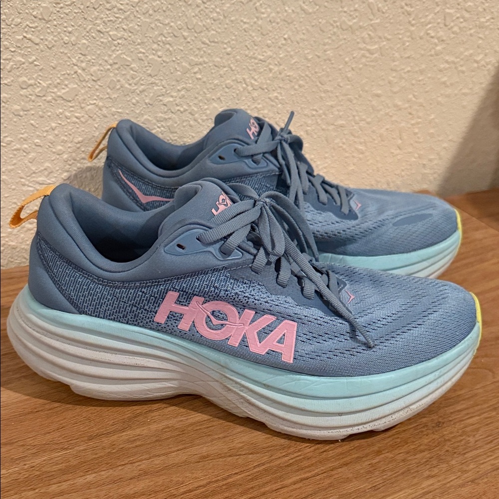 Hoka Women's Athletic Shoes in Blue and Purple